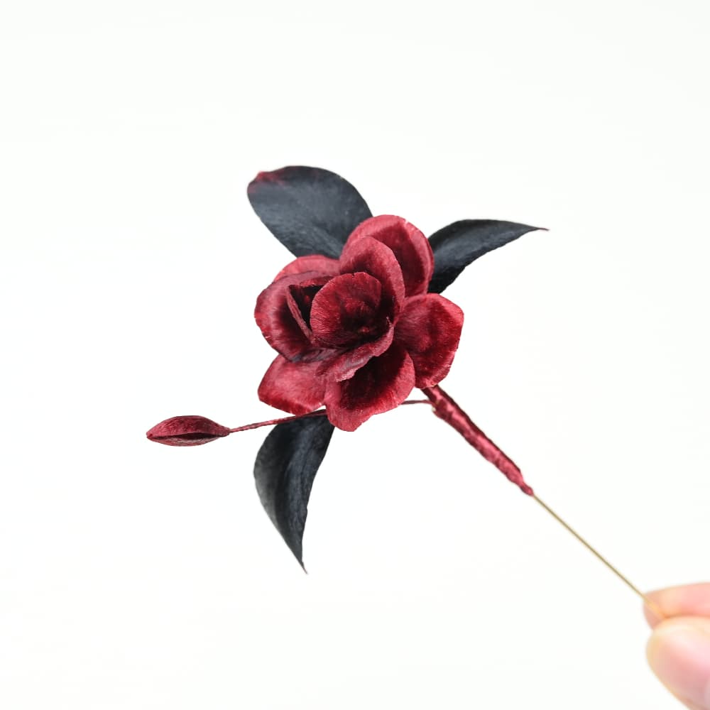 Ronghua DIY Kit-- Rose Brooch