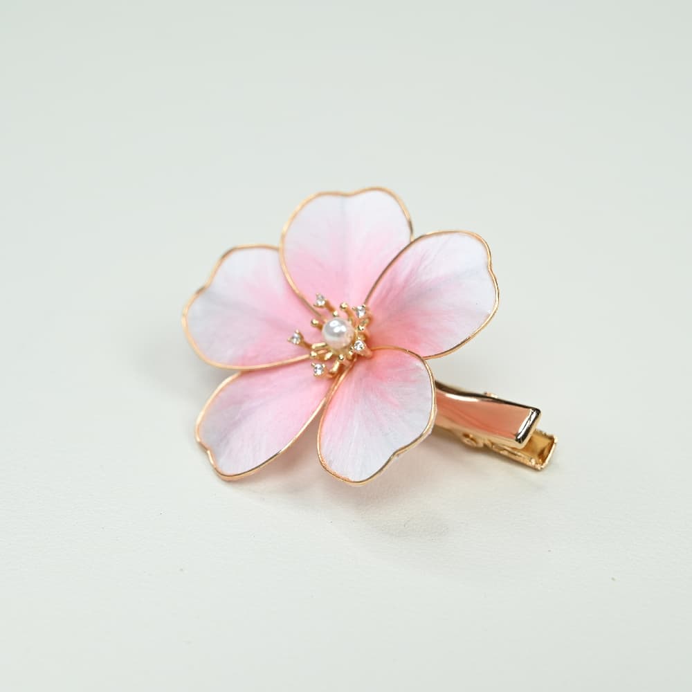 Handmade Ronghua-Cherry Blossom Hair Clip