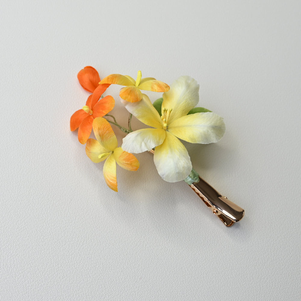 Handmade Ronghua- Blossom Cluster Hair Clip