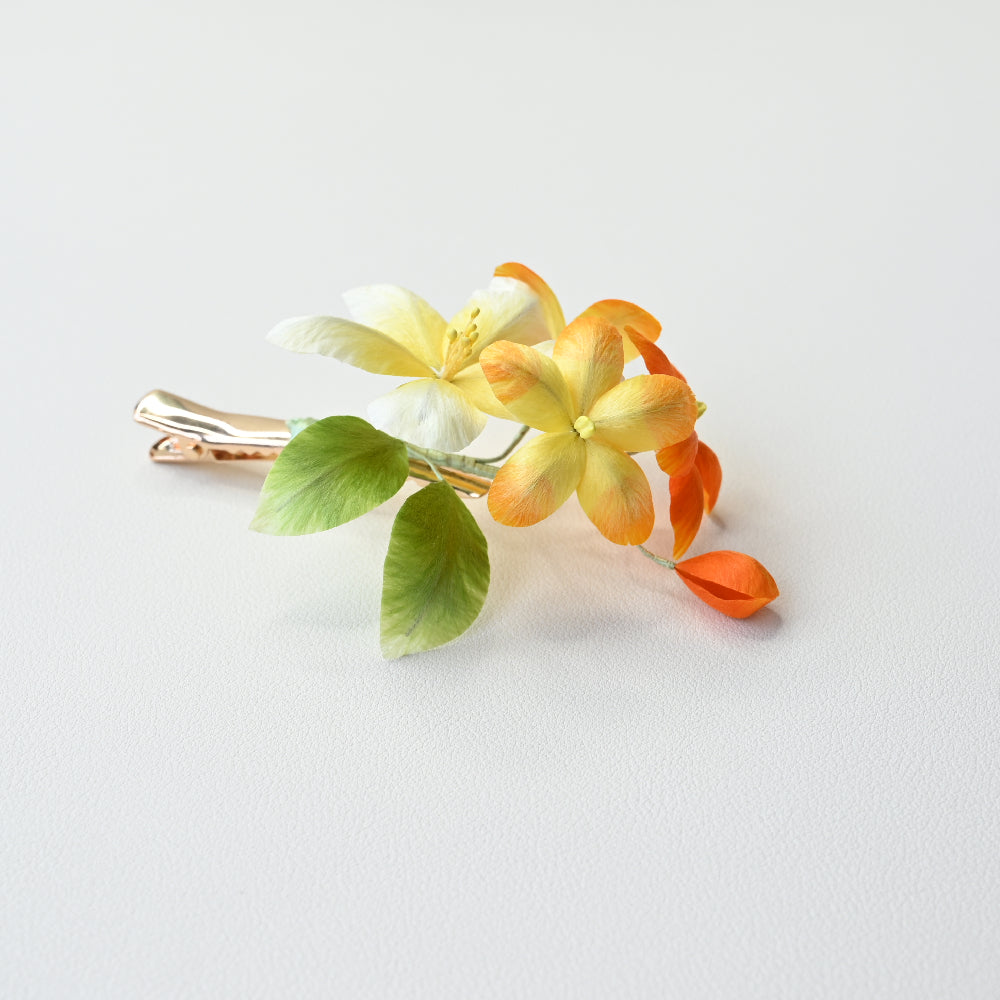 Handmade Ronghua- Blossom Cluster Hair Clip