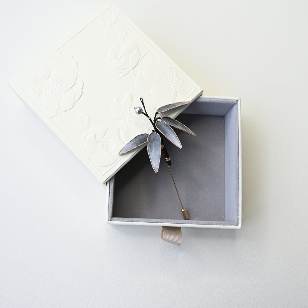 Ronghua DIY Kit-- Bamboo Leaf Brooch