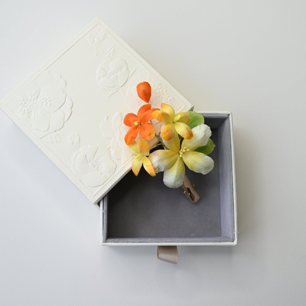 Handmade Ronghua- Blossom Cluster Hair Clip