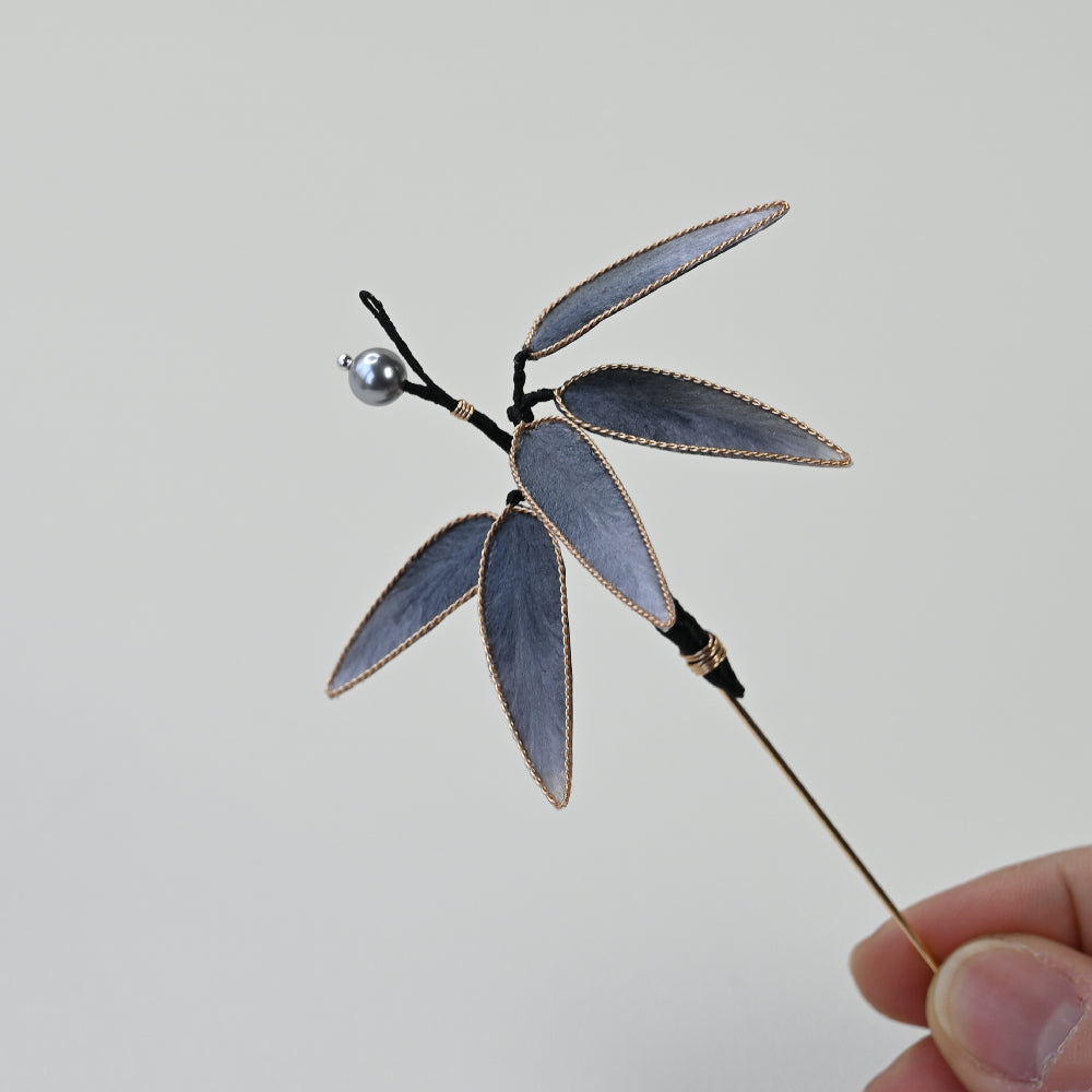 Ronghua DIY Kit-- Bamboo Leaf Brooch