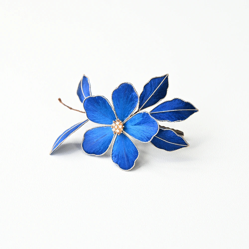 Ronghua DIY Kit--Royal Blue Flower