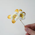 Handmade Ronghua-Gold Velvet flower