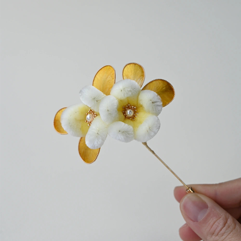 Ronghua DIY Kit-Gold Velvet flower