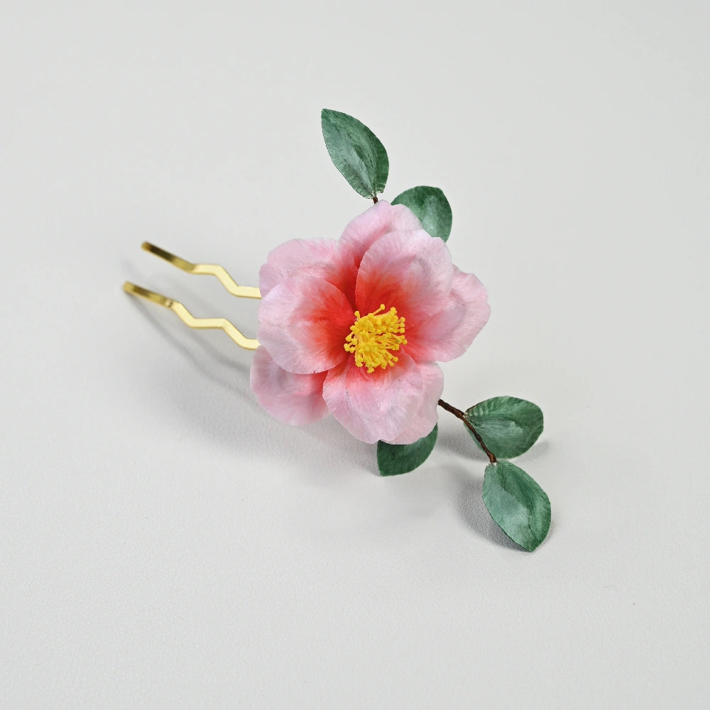 Handmade Ronghua-Pink Camellia