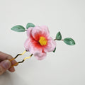 Handmade Ronghua-Pink Camellia