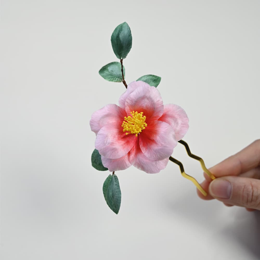 Ronghua DIY Kit-Pink Camellia