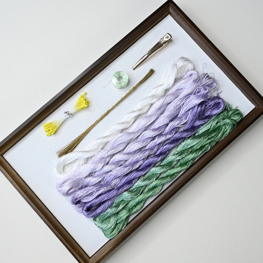 Ronghua DIY Kit-Light Purple Orchid