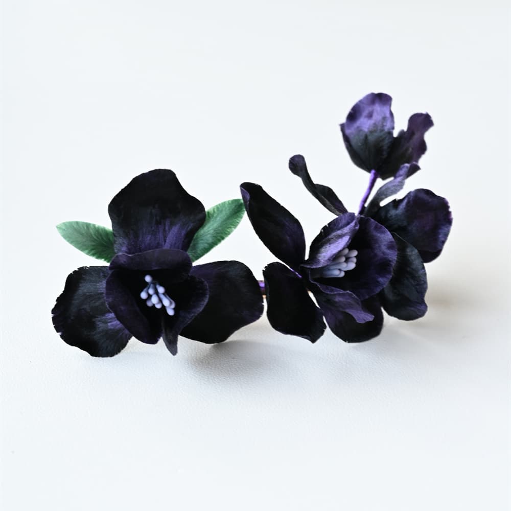 Ronghua DIY Kit-Dark Purple Iris