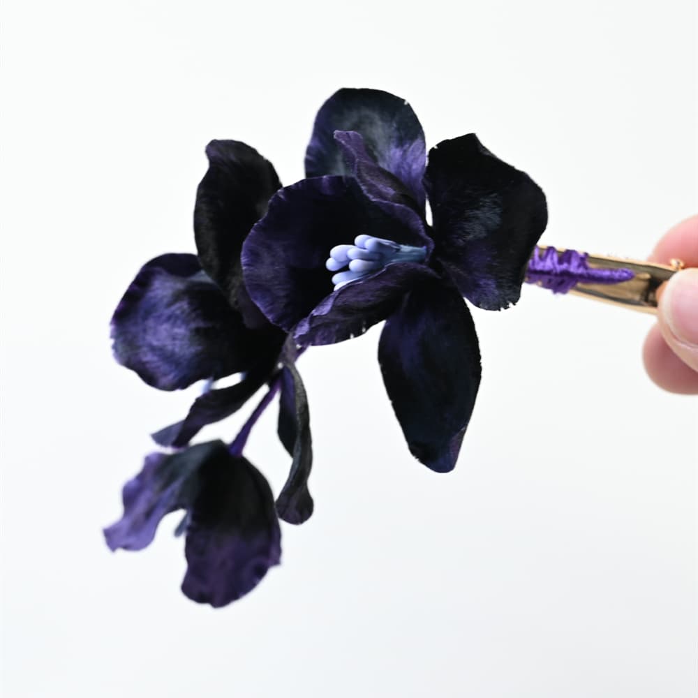 Ronghua DIY Kit-Dark Purple Iris