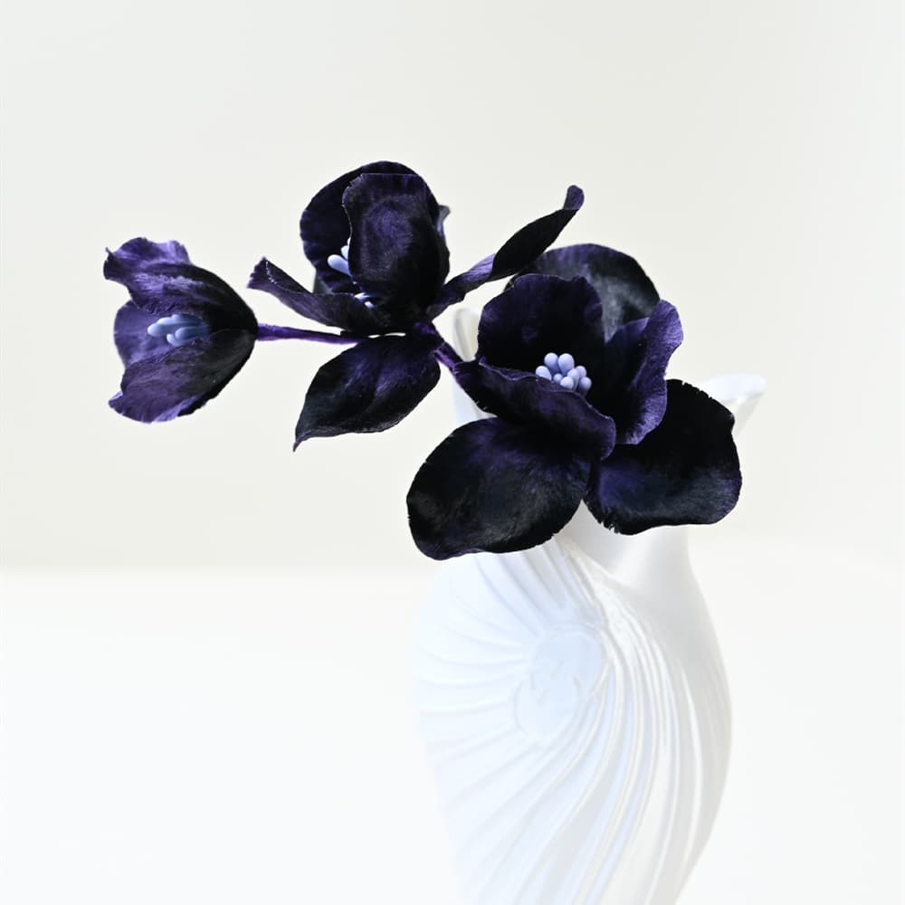 Ronghua DIY Kit-Dark Purple Iris