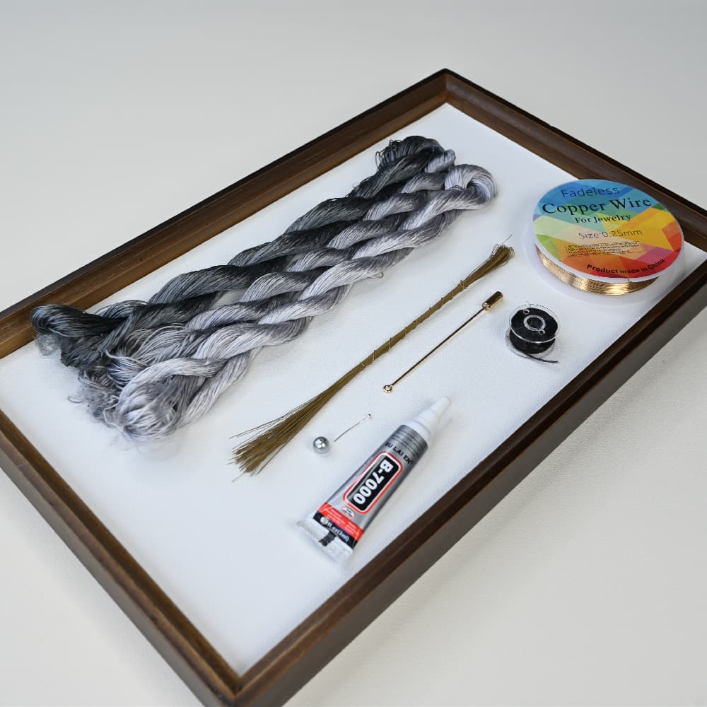 Ronghua DIY Kit-- Bamboo Leaf Brooch