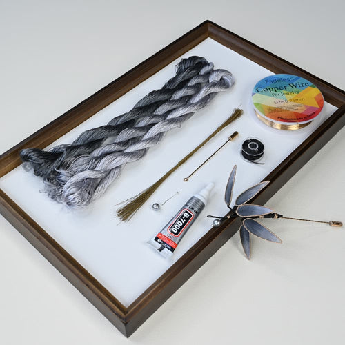 Ronghua DIY Kit-- Bamboo Leaf Brooch