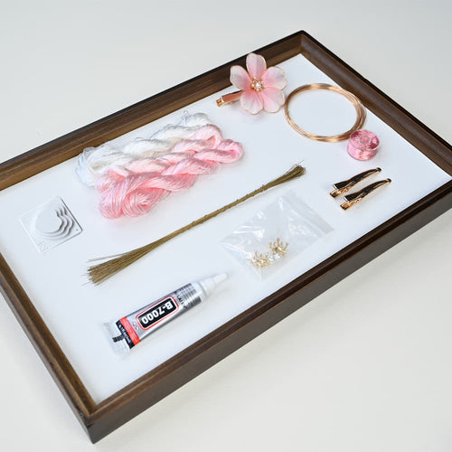 Ronghua DIY Kit--Cherry Blossom Hair Clip