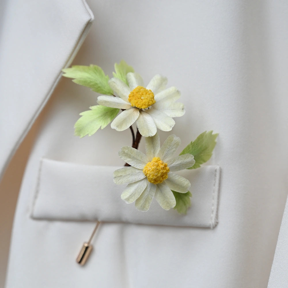 Handmade Ronghua - Buttercream Daisy Flower