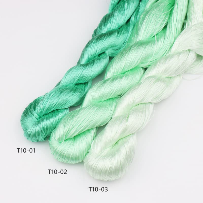 6A Mulberry Silk Thread for Ronghua T10 Tiffany Green