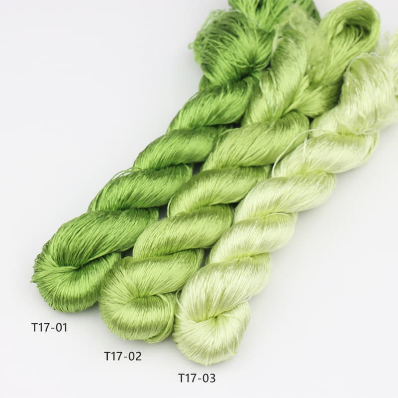 6A Mulberry Silk Thread for Ronghua T17 Green