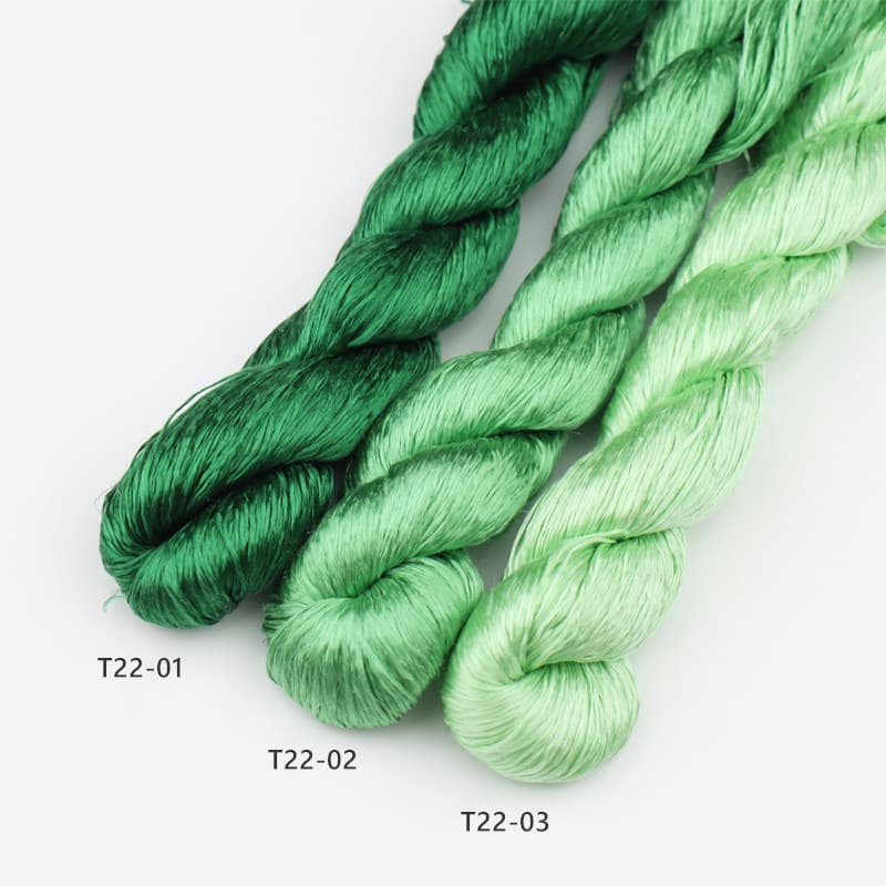 6A Mulberry Silk Thread for Ronghua T22 Green