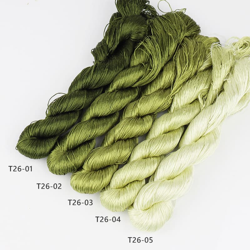 6A Mulberry Silk Thread for Ronghua T26 Green